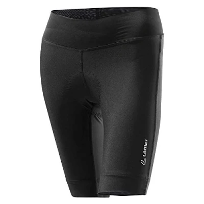Abbildung von LÖFFLER BIKE Short TOUR Tights, Damen, Größe: 40, Black