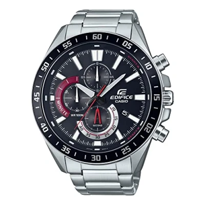 Abbildung von CASIO EDIFICE Chronograph EFV 620D 1A4VUEF, Quarzuhr, Armbanduhr, Herrenuhr, Stoppfunktion, bis 10 bar wasserdicht