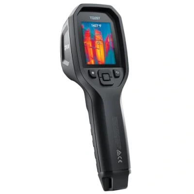 Abbildung von FLIR TG297 Thermal Imaging Camera with Bullseye Laser: Industrial Infrared for High Temp Applications
