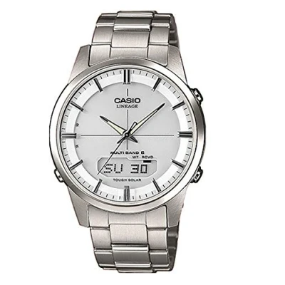 Abbildung von Casio Funk Funkchronograph LCW M170TD 7AER, Solaruhr, Armbanduhr, Herren, digital, Stoppfunktion