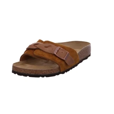 Abbildung von Birkenstock PULA Narrow Hausschuh, Damen, Größe: 38, Tan Schuhe