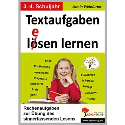 Abbildung von Textaufgaben lösen lernen / Klasse 3 4: Rechenaufgaben zur Übung des sinnerfassenden Lesens im 3. 4. Schuljahr