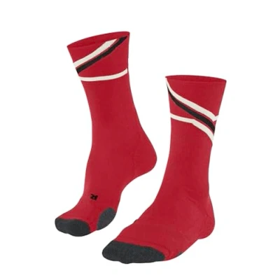 Abbildung von FALKE Herren Wandersocken TK2 Explore M So Wolle Funktionsmaterial antiblasen dick 1 Paar, Rot Scarlet 8070 Iconic, 46 48