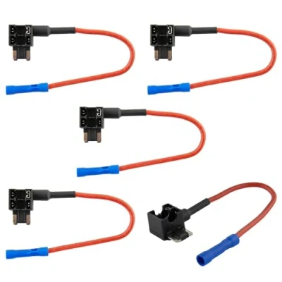 Abbildung von 5 Stück SeKi Stromabgreifer KFZ Mini Low Profile (LP) Stromabzweiger Stromdieb Sicherung Verteiler; Sicherungshalter für Auto LKW Boot; Kabelabzweiger, Leitungsverteiler