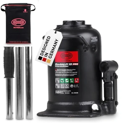 Abbildung von HEYNER DoubleLift Pro 346120 Wagenheber 12 hydraulisch LKW Stempelwagenheber