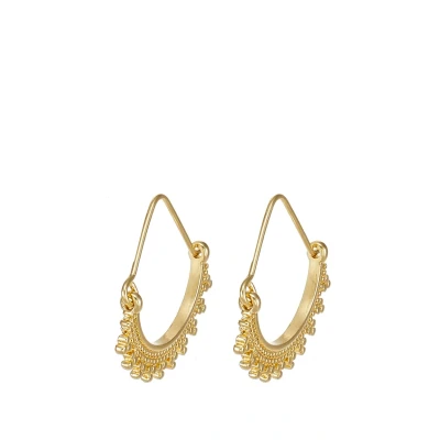 Abbildung von Pilgrim Earrings KIKU Ohrringe goldcoloured, Damen, Größe: One Size, Gold coloured