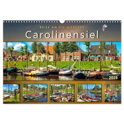 Abbildung von Reise an die Nordsee Carolinensiel (Wandkalender 2025 DIN A3 quer), CALVENDO Monatskalender
