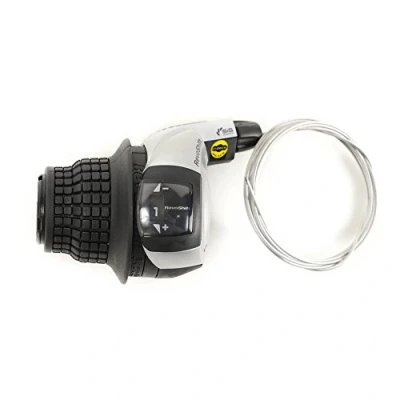 Abbildung von Drehgriffschalter (für Links) 3 Fach Shimano Tourney SL RS45 Schwarz/Silber