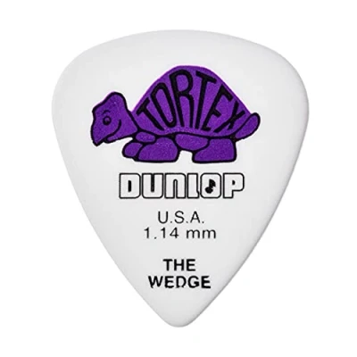 Abbildung von JIM DUNLOP Plektrum Tortex Wedge 1,14mm 12 Stück