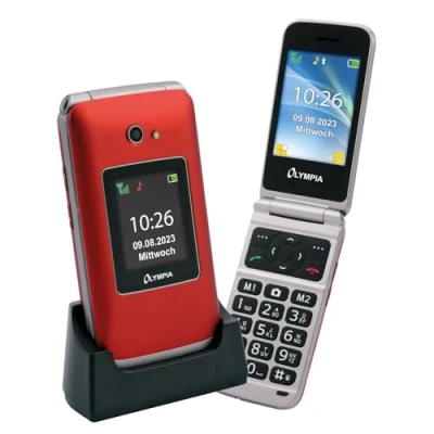 Abbildung von Mobiltelefon OLYMPIA Vitus 2G rot