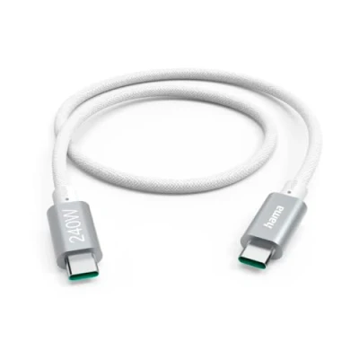 Abbildung von Hama Ladekabel USB C C, 240W, Full Featured, 3.2 Gen1, 5Gbit/s, 1,5m