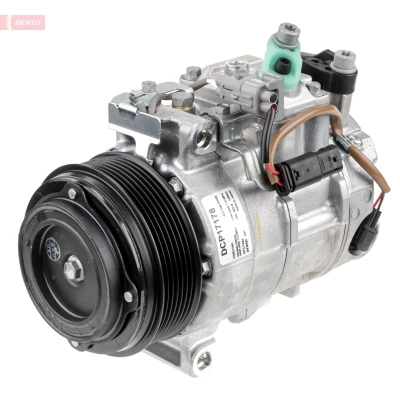 Abbildung von DENSO DCP17178 Kompressor 6SBU16C 12 PAG 46 R 134a mit Magnetkupplung MERCEDES BENZ: E Klasse Limousine, T modell, GLK