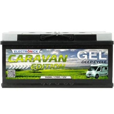 Abbildung von Caravan Edition GEL Batterie 12V 140Ah Hochleistungs Akku Wohnmobil, Wohnwagen, Solar Batterien Solarbatterie 140 Ah Solarakku