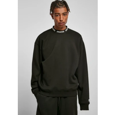 Abbildung von Starter BLACK LABEL Herren Jaquard Rib Crewneck Black, XL