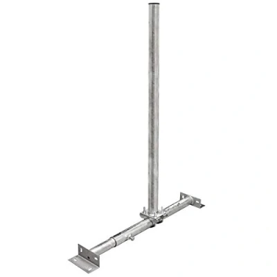 Abbildung von Premium X Basic X100 48F SAT TV Teleskop Dachsparrenhalter 100cm Mast 48mm Stahl voll feuerverzinkt Dach Sparren Halterung für Satelliten Antenne Satellitenschüssel