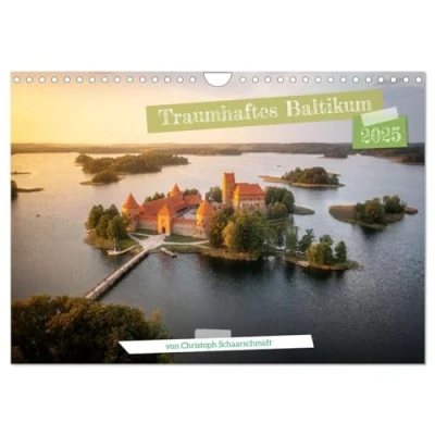 Abbildung von Traumhaftes Baltikum (Wandkalender 2025 DIN A4 quer), CALVENDO Monatskalender