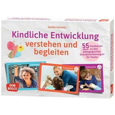 Abbildung von Kindliche Entwicklung verstehen und begleiten: 55 Fotokarten zu den pädagogischen Grundorientierungen Für Kita Teams. die Aus Fortbildung von ... Teamentwicklung &amp; Qualitätsmanagement)