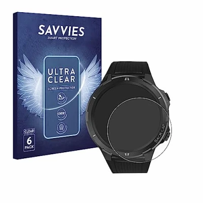 Abbildung von Savvies 6 Stück Schutzfolie für Blackview BV SW02 Displayschutz Folie Ultra Transparent