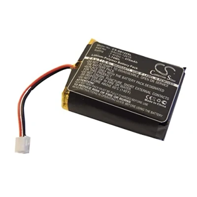 Abbildung von vhbw Li Polymer Akku 470mAh (7.4V) kompatibel mit Halsband, Ortung, GPS Sportdog SD 1225 Transmitter Ersatz für SAC00 12615.