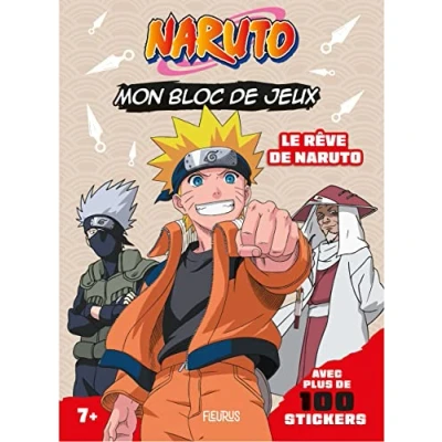 Abbildung von Mon bloc de jeux Naruto (+ stickers) Le rêve Naruto: Avec plus 100 stickers