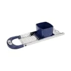 Abbildung von EUROHOME Spätzlehobel Edelstahl Spätzlereibe ohne Nase für Knöpfle mit Kunststoffgriff, Edelstahl, (1 St., 33 x 11 6,3 cm), Spätzlepresse runde Löcher Reibe Trichter