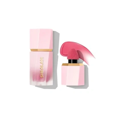 Abbildung von SHEGLAM Color Bloom flüssiges Rouge für Wangen Finish On Point
