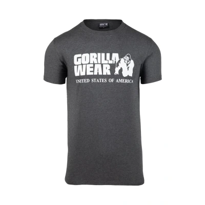 Abbildung von Gorilla Wear Classic Tshirt print, Herren, Größe: 4XL, Grey