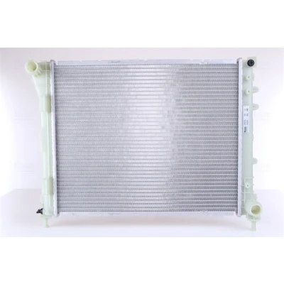 Abbildung von NISSENS 606159 Kühler, Motorkühlung Aluminium 480 388 16 Kühlrippen gelötet FIAT: Panda III Schrägheck
