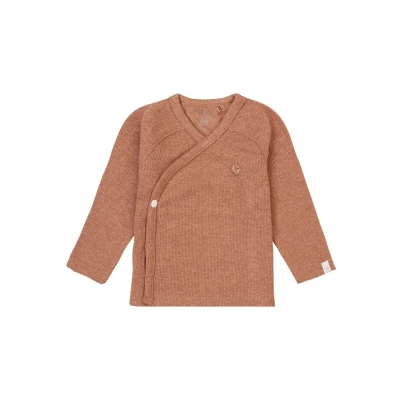 Abbildung von Noppies Langarm Nanyuki Langarmshirt für Kinder, Größe: 44, Cafe au lait melange