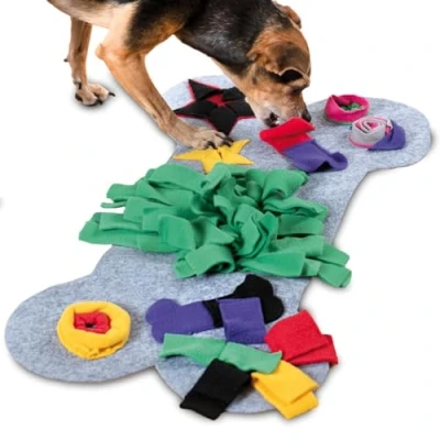 Abbildung von KaraLuna Schnüffelteppich Hunde I Suchteppich Schnüffeldecke Hundespielzeug