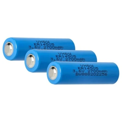 Abbildung von vhbw 3X ER14505 Rundzellenbatterien kompatibel mit Viessmann Trimatik, Trimatik 2 Spezialbatterien (2700 mAh, 3,6 V, Li SOCl2)