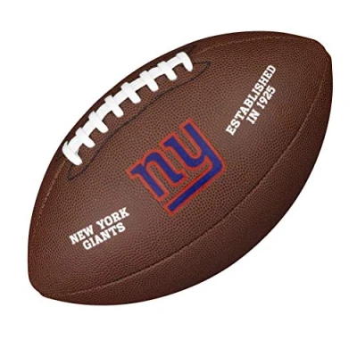 Abbildung von Wilson American Football Ball der New York Giants