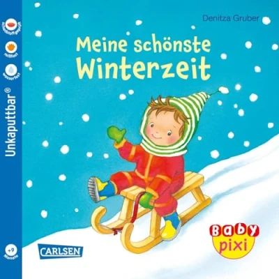 Abbildung von Baby Pixi (unkaputtbar) 91: VE 5 Meine schönste Winterzeit (5 Exemplare): Ein Buch ab 9 Monaten (91) (Baby (unkaputtbar): wasserfest, schadstoffgeprüft, reißfest, Band 91)