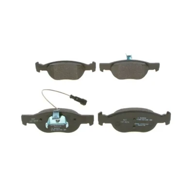 Abbildung von BOSCH 0 986 424 246 Bremsbelagsatz Low Metallic mit integriertem Verschleißsensor Kolbenclip FIAT: Brava Schrägheck, BRAVO 1, Marea Limousine
