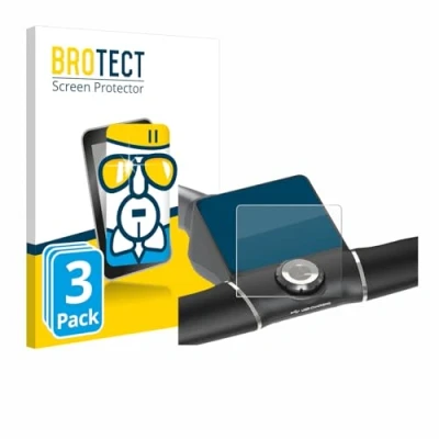 Abbildung von BROTECT Schutzglas für Motocaddy M5 GPS Electric Trolley (3 Stück) Schutzfolie Panzer Folie Glas [Extrem Kratzfest 9H, Anti Fingerprint,