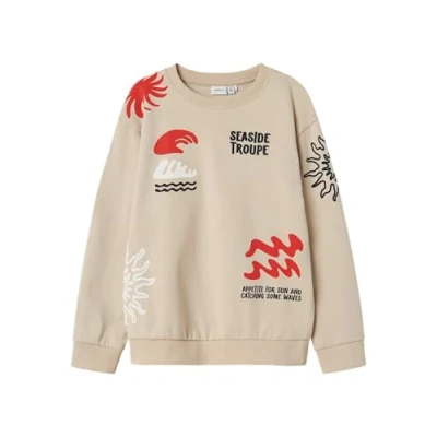 Abbildung von Name it Nkmfesab Sweatshirt für Kinder, Größe: 158/164, Peyote