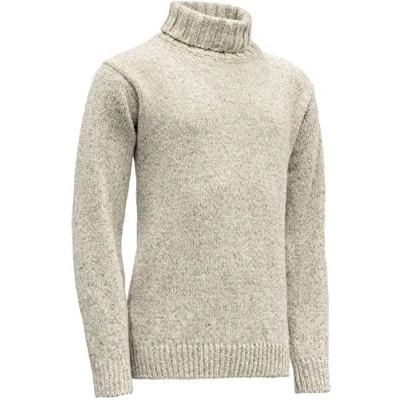 Abbildung von Devold Nansen Rollkragen Sweater beige