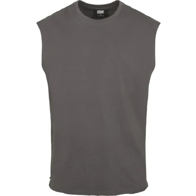 Abbildung von Urban Classics OPEN EDGE Sleeveless Top, Herren, Größe: Small, Grey