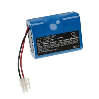 Abbildung von vhbw Akku kompatibel mit Hoover RBC030, RBC030/1011, RBC030011, RBC031B, RBC031B011, RBC040 Home Cleaner Heimroboter (2000 mAh, 14,4 V, Li Ion)