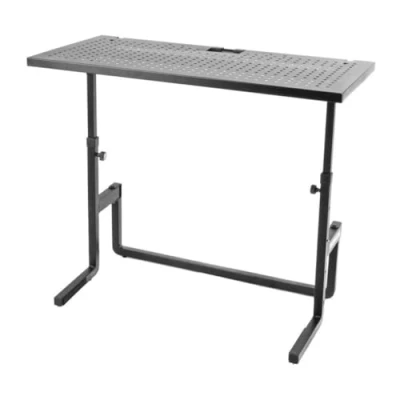 Abbildung von Quik Lok DJ233 Laptoptisch, höhenverstellbar, für DJs, Schwarz
