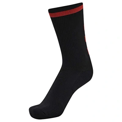 Abbildung von Hummel Elite Indoor LOW PA Sportsocken, Größe: 46 48, Black cherry tomato