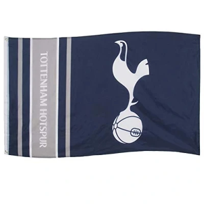Abbildung von Tottenham Hotspur Football Club Official Striped Large Flag Big Crest Game Fan Banner