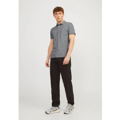 Abbildung von Jack &amp; Jones Jjepaulos Poloshirt, Herren, Größe: Small, Anthracite