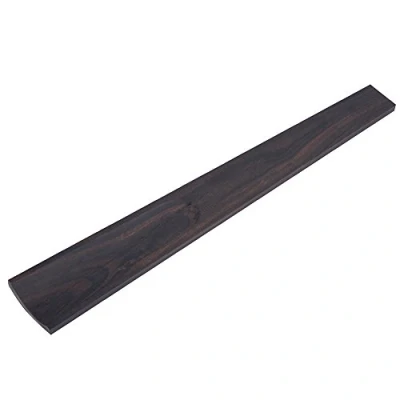 Abbildung von Violine Griffbrett, Ebenholz Griffbrett Instrument Zubehör für 4/4 Violinen