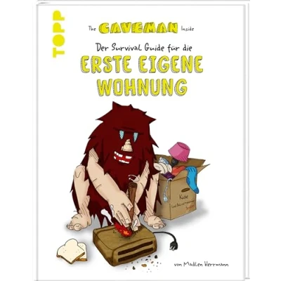 Abbildung von The Caveman Inside. Der Survival Guide für die erste eigene Wohnung.