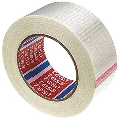 Abbildung von 18 x Tesa Klebeband Kreuzfilament 4591 50mm 50m farblos