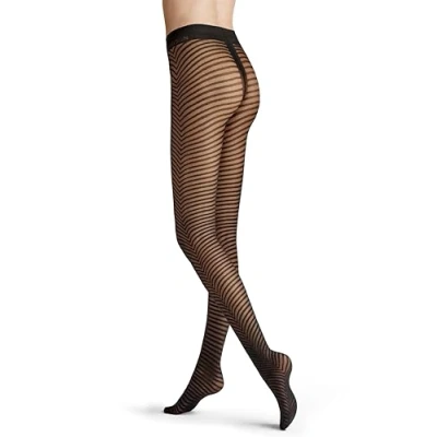 Abbildung von Hudson Damen Strumpfhosen Graphic Animal Fashion 30 DEN Black 0005 44 46