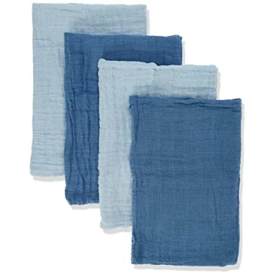 Abbildung von Pippi Musselintuch 4er Pack, Baby Blue