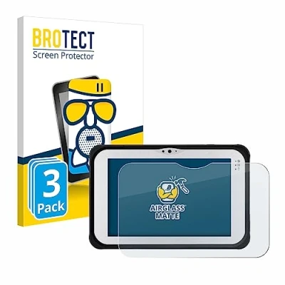 Abbildung von BROTECT Entspiegelungs Schutzglas für Panasonic Toughpad FZ M1/ B2 (3 Stück) Schutz Folie Panzerfolie Glas Matt [Kratzfest 9H]