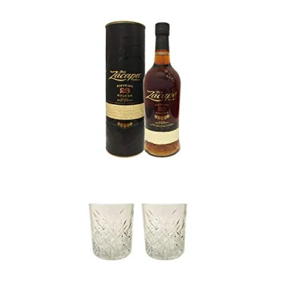 Abbildung von Zacapa Rum Solera Sistema 23 Centenario 0,7 Liter + Glas 1 Stück